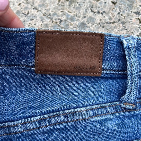 MADEWELL 9” high rise skinny jeans Pearson wash size 27 AA579 in seam 28” - Picture 9 of 13